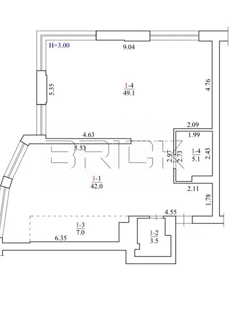 Квартира на вул. Антоновича, 109 в Києві, ID 203281, фото №11