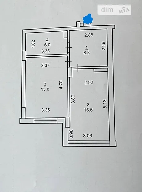 Квартира на вул. Хіміків, 28 в Івано-Франківську, ID 258093, фото №14