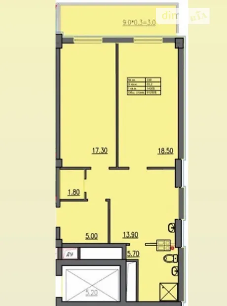 Квартира на бул. Гетьмана Сагайдачного, 7 в Одесі, ID 203187, фото №13