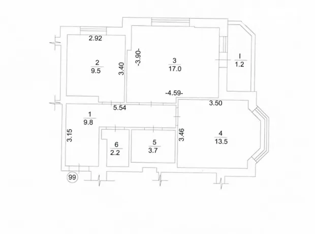 Квартира на вул. Київська, 249 в Києві, ID 311006, фото №3