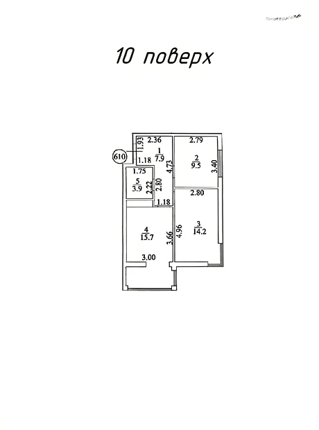 Квартира на вул. Академіка Вільямса, 93 в Одесі, ID 357918, фото №10