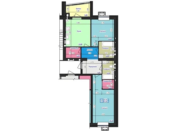 Квартира на вул. Святослава Ріхтера, 40 в Житомирі, ID 333131, фото №7