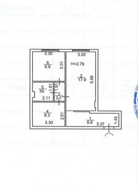 Квартира на вул. Поліська, 4 в Києві, ID 227993, фото №4
