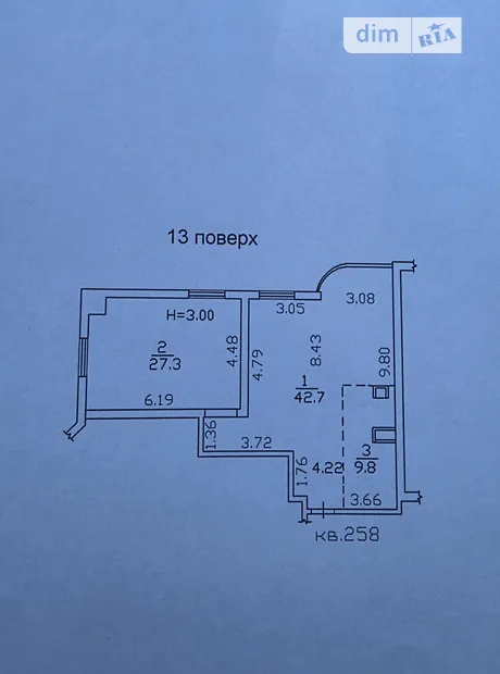 Квартира на вул. Фонтанська (Перекопської дивізії) дорога, 122 в Одесі, ID 205928, фото №15