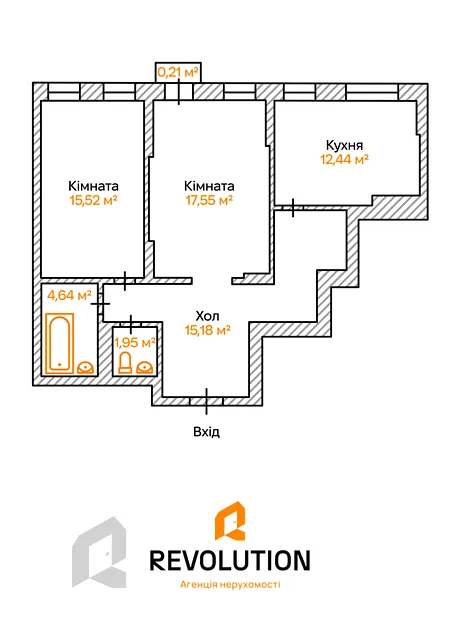 Квартира на шосе Столичне, 8 в Київ, ID 200012, фото №2