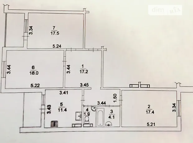 Квартира на просп. Академіка Глушкова, 9Є в Києві, ID 203296, фото №18