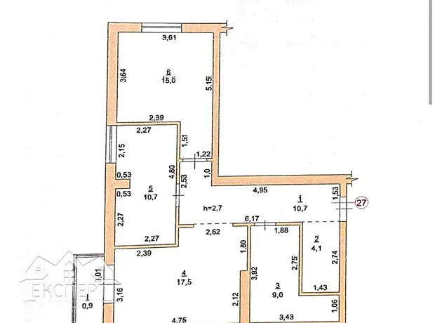 Квартира на вул. Дубенська, 33 в Тернополі, ID 310371, фото №19