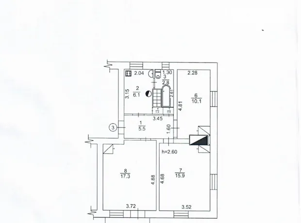 Квартира на вул. Олександра Оксанченка, 38 в Полтава, ID 304663, фото №3
