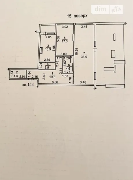 Квартира на вул. Спортивна 3/2 в Одесі, ID 306314, фото №13