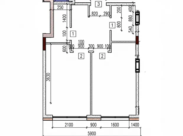 Квартира на вул. Свободи, 5 в Києві, ID 318007, фото №11