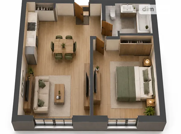 Квартира на вул. Свободи, 5 в Києві, ID 318007, фото №12