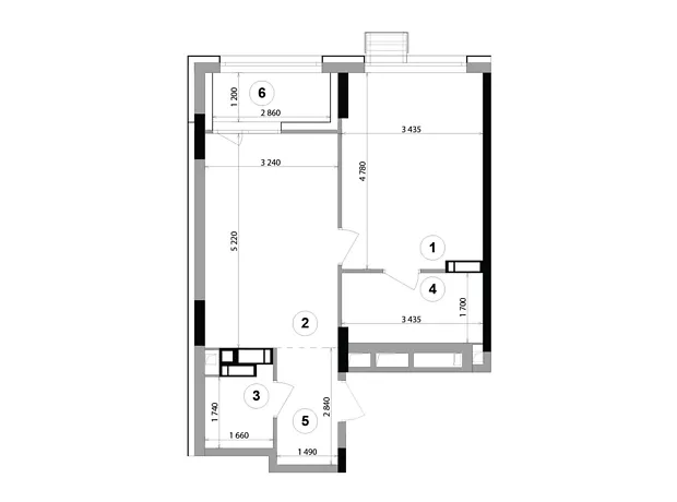 Квартира на вул. Берковецька, 6 в Києві, ID 182243, фото №6