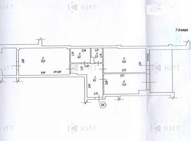 Квартира на вул. Свободы Иванова, 36 в Харкові, ID 187626, фото №9