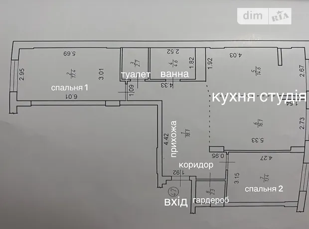 Квартира на вул. Хіміків, 28 в Івано-Франківську, ID 182668, фото №11