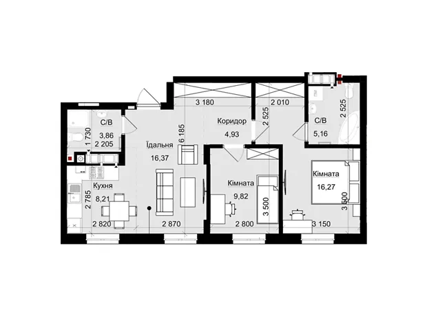 Квартира на вул. Пасічна, 154 в Львові, ID 181156, фото №6