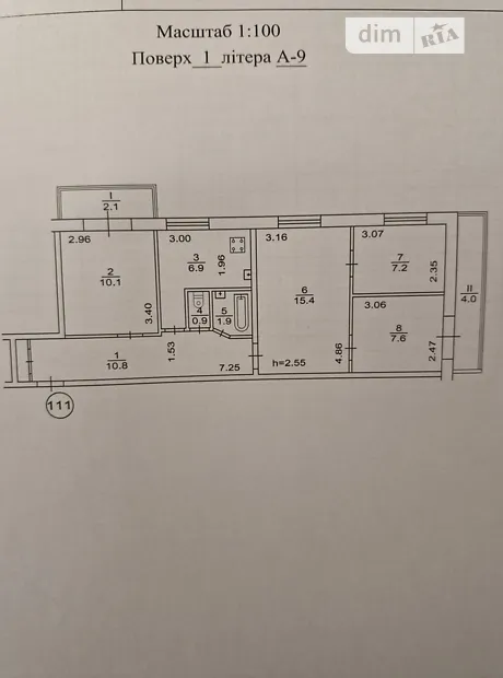 Квартира на вул. Борщагівська, 10а в Києві, ID 201908, фото №11
