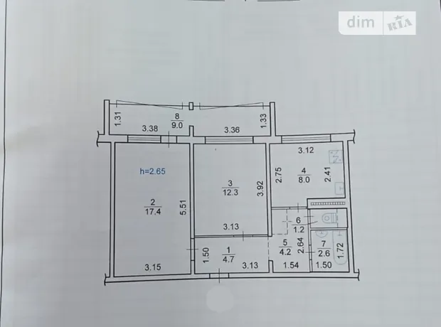 Квартира на вул. Озерна, 24 в Києві, ID 250660, фото №19