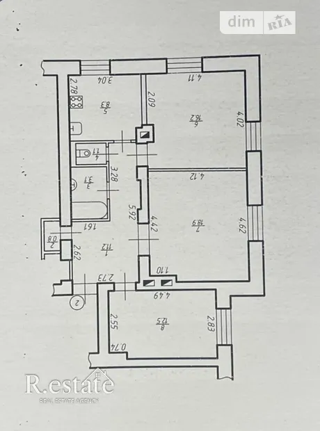 Квартира на вул. Коновальця Євгена, 38 в Івано-Франківську, ID 193436, фото №19