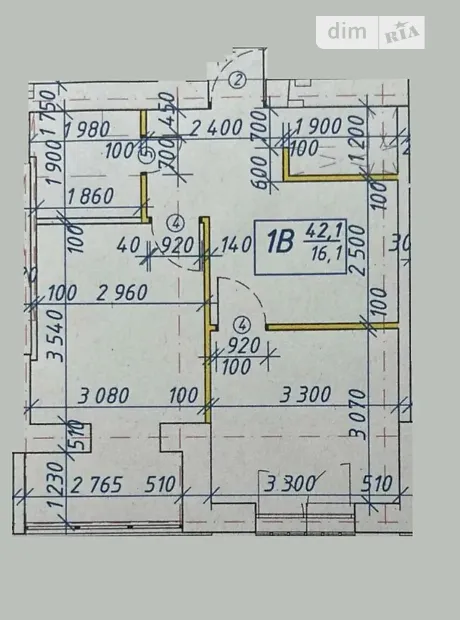 Квартира на вул. Ребета Л, 10 в Івано-Франківську, ID 190712, фото №24
