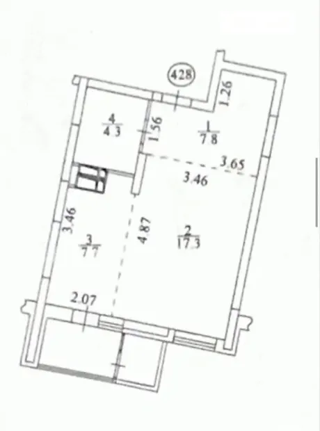 Квартира на пров. Балтійський, 3А в Києві, ID 199407, фото №8