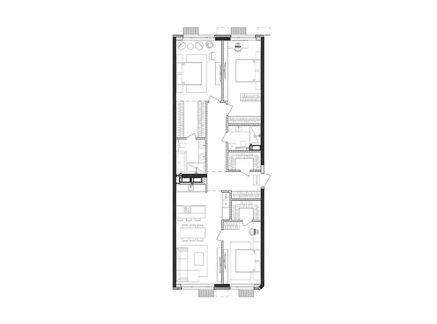Квартира на вул. Євгена Маланюка, 101 в Києві, ID 190241, фото №6
