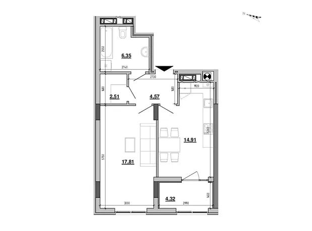 Квартира на вул. Хмельницького Богдана в Львові, ID 182126, фото №6