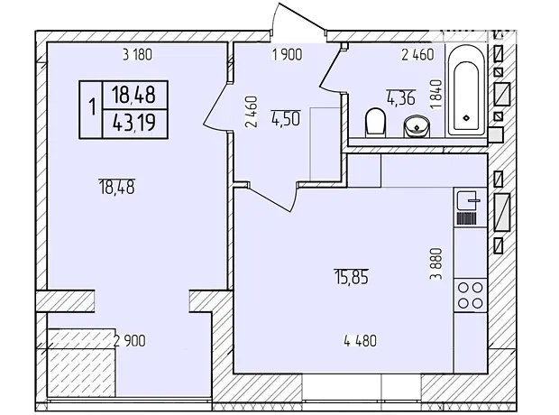 Квартира на вул. Озерна, 9 в Хмельницькому, ID 219199, фото №14
