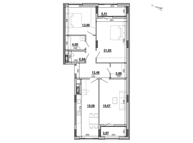 Квартира на вул. Хмельницького Богдана в Львові, ID 182063, фото №6