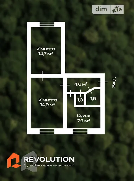 Квартира на вул. Василя Доманицького, 10 в Київ, ID 171132, фото №2