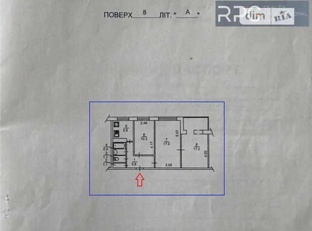 Квартира на наб. Дніпровська, 5А в Києві, ID 172334, фото №2