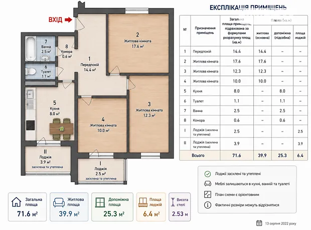 Квартира на вул. Сержа Лифаря, 16 в Києві, ID 209337, фото №28