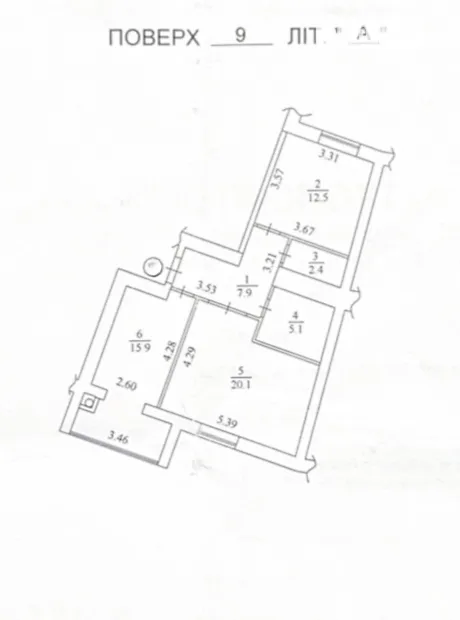 Квартира на вул. Соборна, 10Б в Києві, ID 221198, фото №18