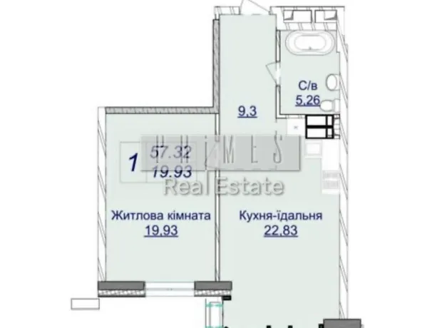 Квартира на вул. Андрія Верхогляда, 26 в Києві, ID 211251, фото №4