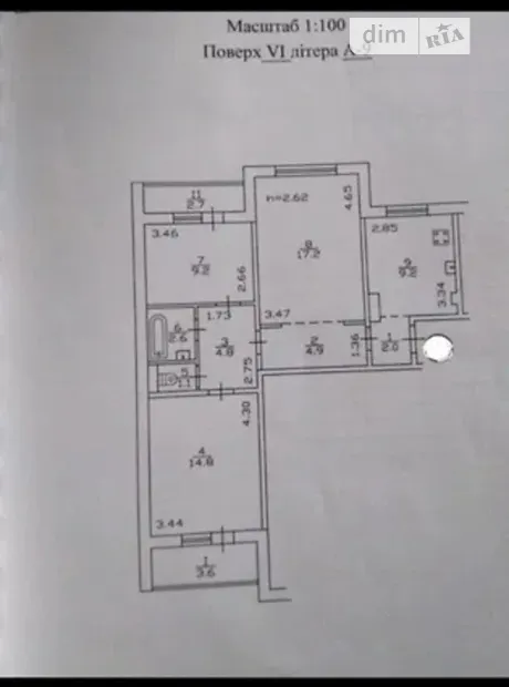 Квартира на вул. Микільсько-Слобідська 6/2 в Києві, ID 211246, фото №19