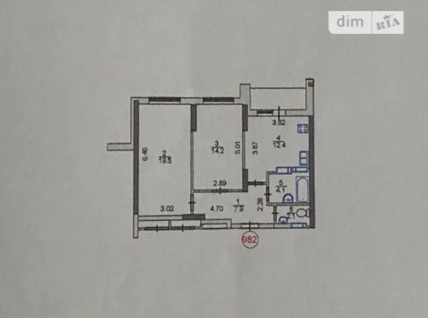 Квартира на вул. Каховська, 62А в Києві, ID 213252, фото №20