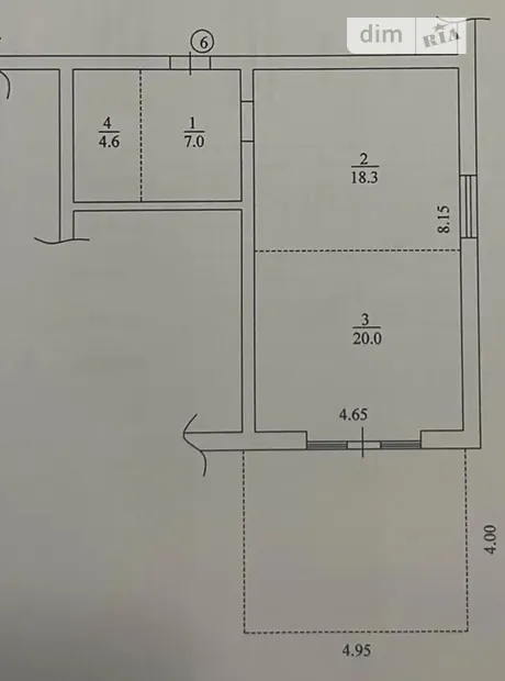 Квартира на вул. Гідності в Київ, ID 329362, фото №2