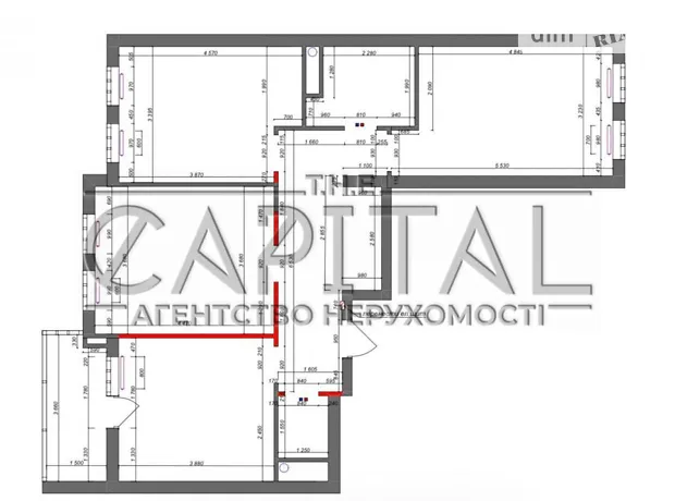 Квартира на вул. Бердника Олеся, 1Д в Києві, ID 270724, фото №15