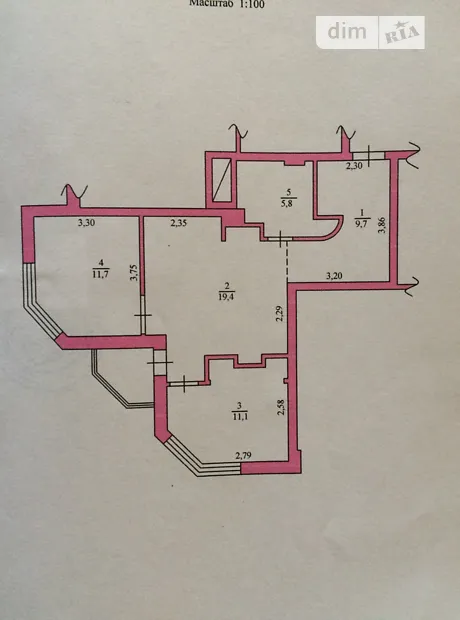Квартира на вул. В'ячеслава Чорновола, 15 в Києві, ID 310966, фото №9