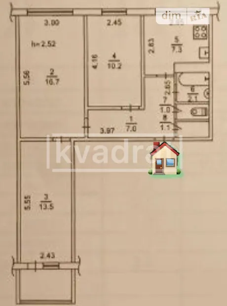 Квартира на вул. Прирічна, 19 в Києві, ID 214267, фото №42