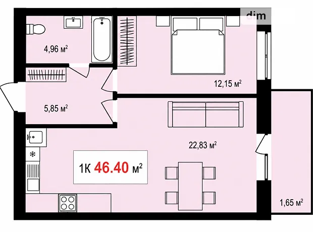 Квартира на вул. Гетьмана Івана Мазепи в Івано-Франківську, ID 214481, фото №12