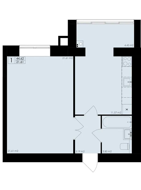 Квартира на просп. Миру в Хмельницькому, ID 241745, фото №5