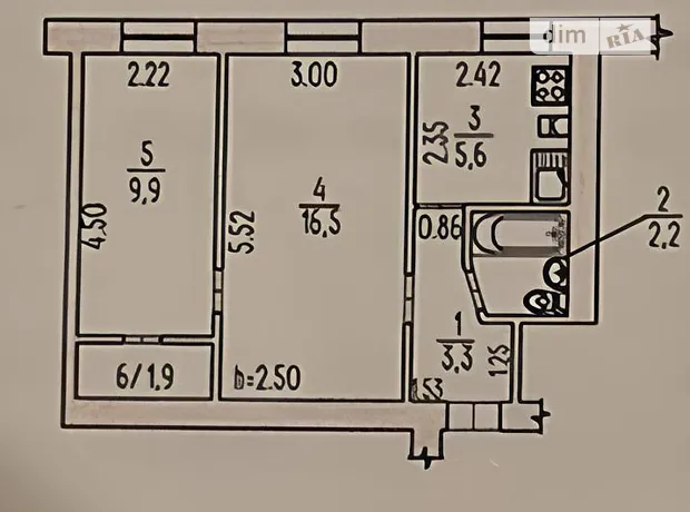 Квартира на вул. Шевченка, 75 в Миколаєві, ID 216378, фото №14
