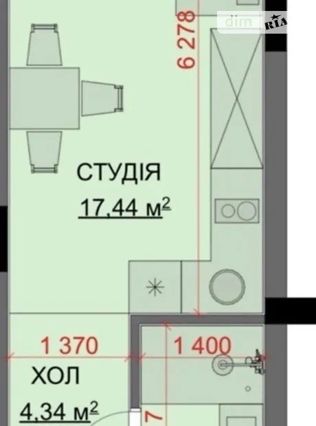 Квартира на вул. Володимира Вернадського в Києві, ID 238188, фото №2