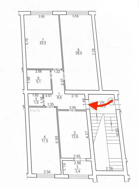 Квартира на вул. Героїв Крут, 8 в Львові, ID 310557, фото №19