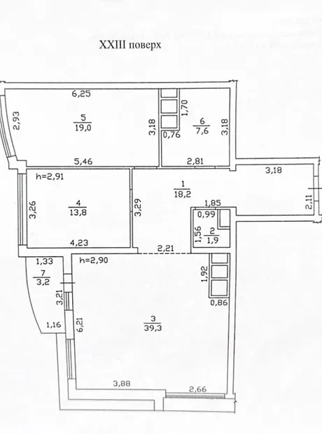 Квартира на вул. Лесі Українки, 19Б в Одесі, ID 218971, фото №4