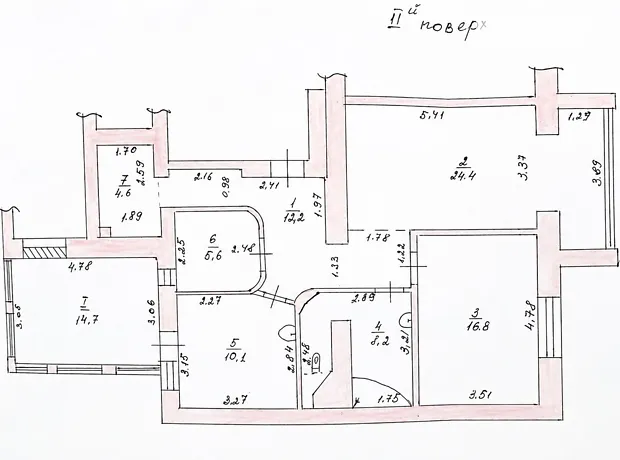 Квартира на вул. Шолуденка, 6В в Києві, ID 310792, фото №25