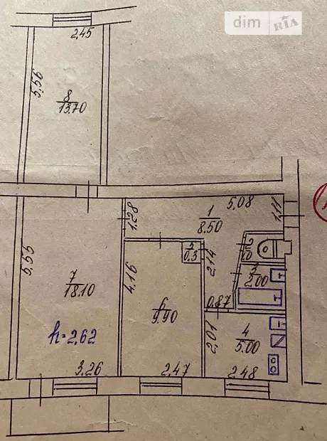 Квартира на вул. Паризької Комуни, 43А в Житомирі, ID 304744, фото №10