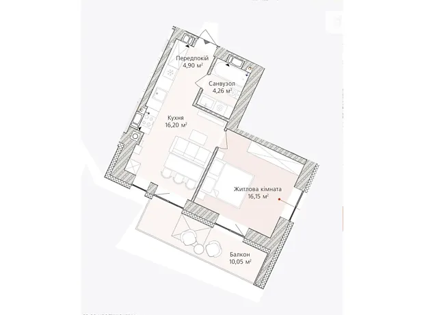 Квартира на вул. Незалежності, 116 в Києві, ID 248630, фото №5