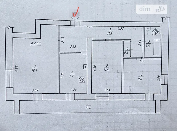 Квартира на вул. Гетьмана Павла Скоропадського в Сумах, ID 291968, фото №18