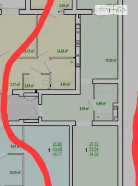 Квартира на вул. Академіка Барабашова, 16 в Харкові, ID 249544, фото №7